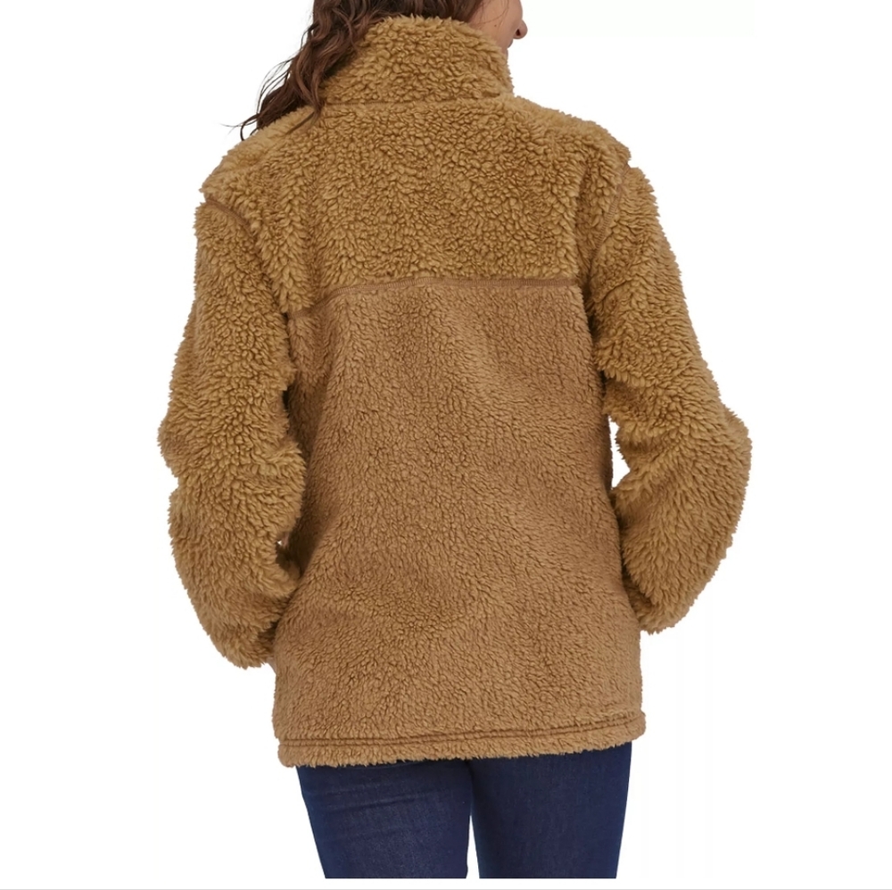 Patagonia retro X womens teddy winter coat khaki navy blue XL new - Picture 3 of 9